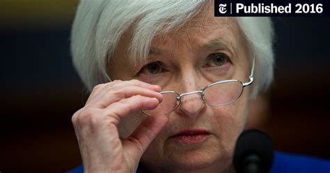 Janet Yellen Sounds a More Cautious Note on the U.S. Economy - The New York Times