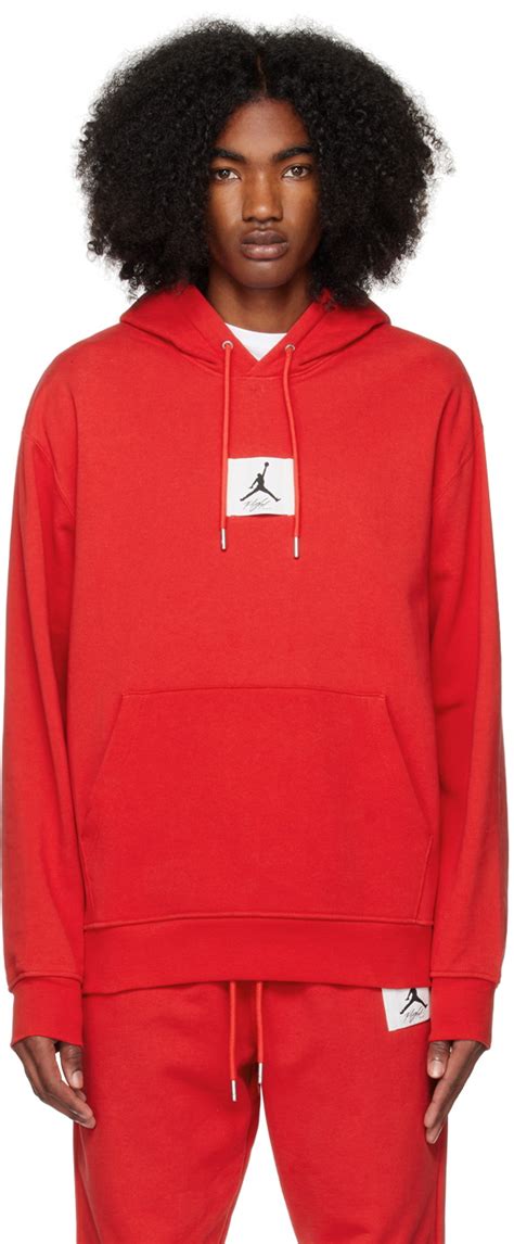 Nike Jordan Red Flight Hoodie Nike Jordan Brand