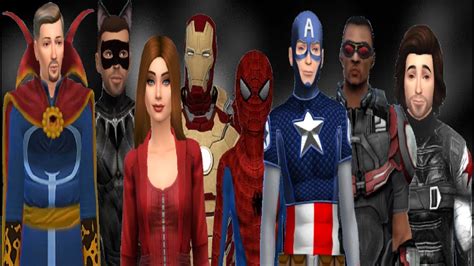 create a sim(s) Avengers:Infinity war - YouTube