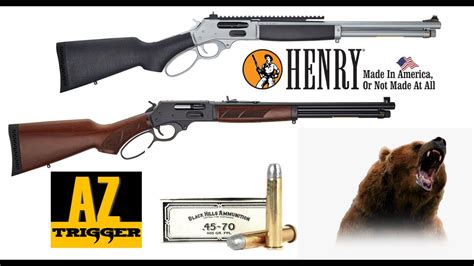 Henry 45-70 Lever Action Side Gate Review & Accuracy - YouTube