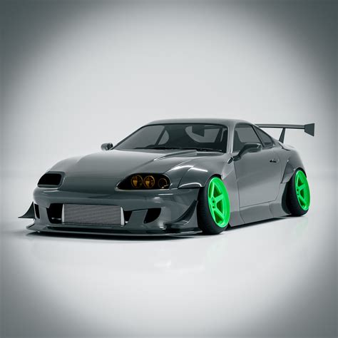 White Toyota Supra Mk4 Wallpaper | lupon.gov.ph