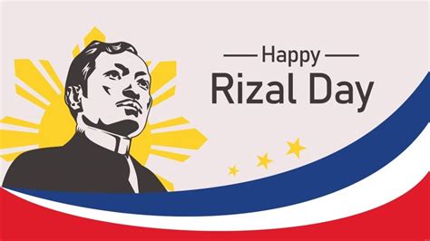 Happy Rizal Day Background in EPS, Illustrator, SVG, PDF, PNG, JPG, PSD ...