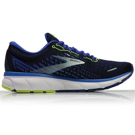 Brooks Ghost 13 Men's 2E Wide Fit Running Shoe - Peacoat/Indigo/Nightlife | The Running Outlet