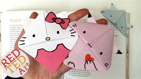 kitten bookmark hello kitty - Red Ted Art's Blog