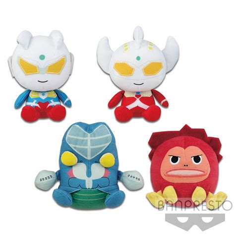 ULTRAMAN SERIES ROUND PLUSH～ULTRAMAN ZERO・ULTRAMAN TARO・ALIEN BALTAN ...