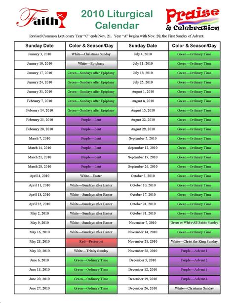 January 2025 Liturgical Calendar - Ailina Kirbie