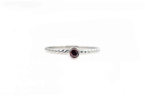 Garnet Birthstone Ring - Designs by Aaron