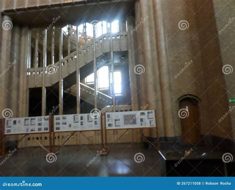 Interior of the National Basilica of the Sacred Heart Church. Stock Photo - Image of city, minor ...