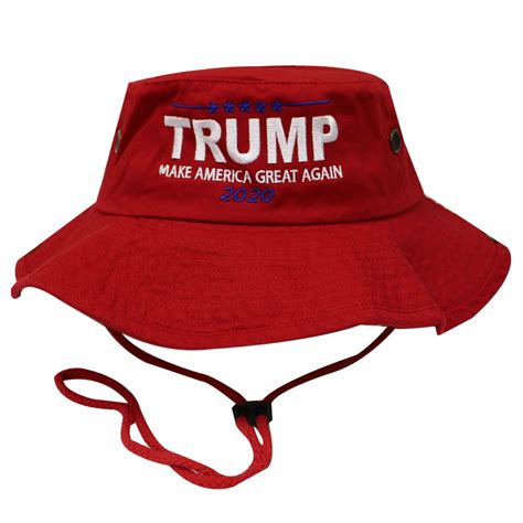 Bd2024 Bold Trump Make America Great Again Bucket Hat Red – Trump Collectibles and Memorabilia