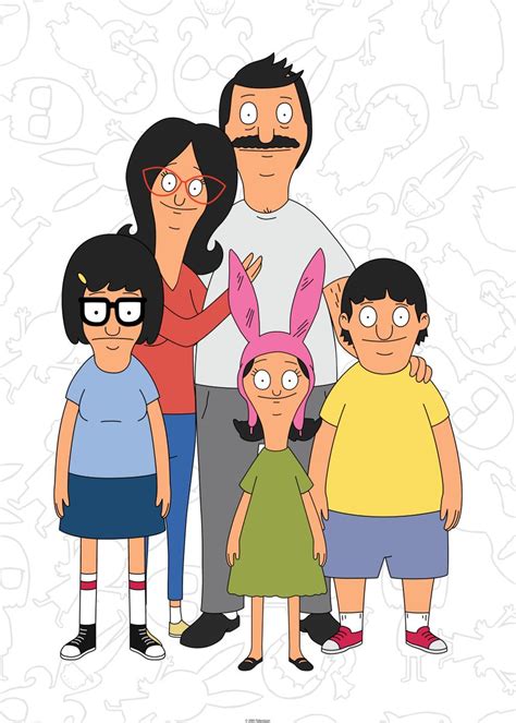 'Belcher Family' Poster, picture, metal print, paint by Bob's Burgers ...