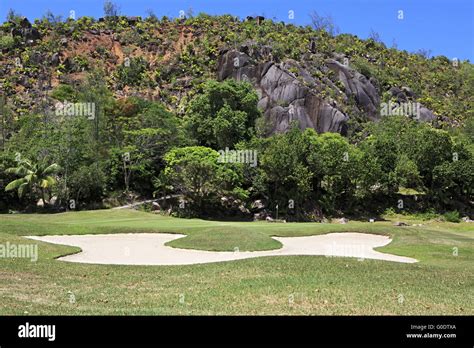 Beautiful golf course at the Constance Lemuria Resort Stock Photo - Alamy