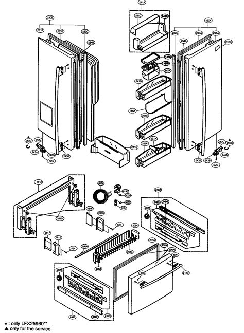 Whirlpool Refrigerator Diagram Schematic