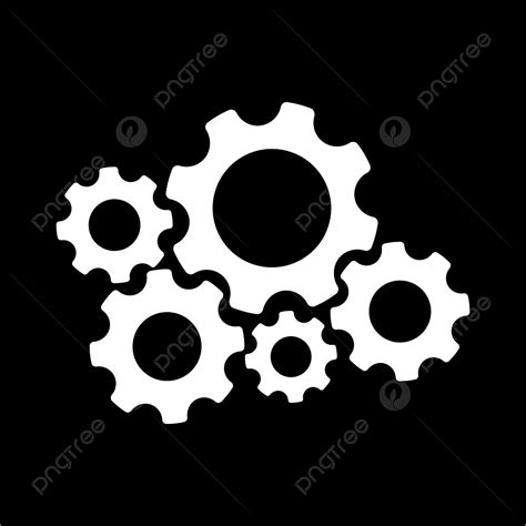 Gear Cog Vector Hd Images, Gear Or Cog Vector Icon, Gear Icons, Cog Icons, Gear Clipart PNG ...