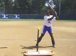 Softball Batting Tee Drills - Softball Spot