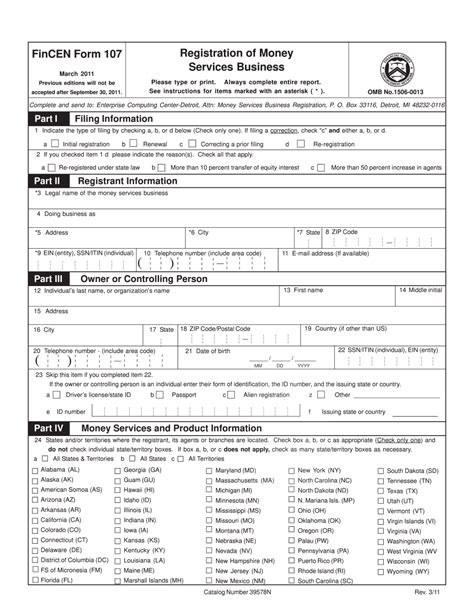 Fincen Sar Form 111 - Fill online, Printable, Fillable Blank