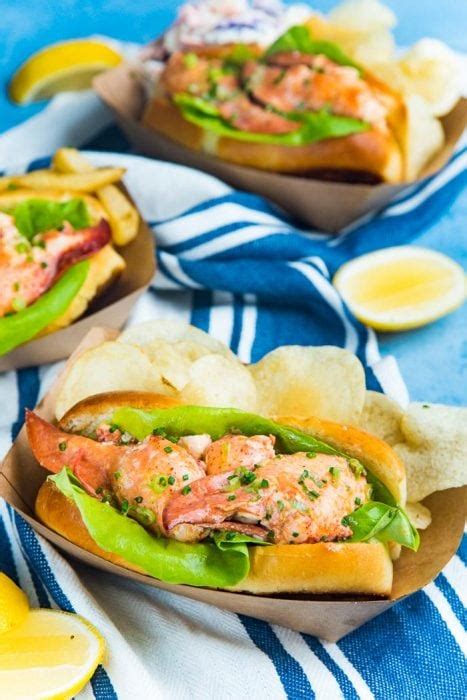 Maine Lobster Rolls - The Flavor Bender