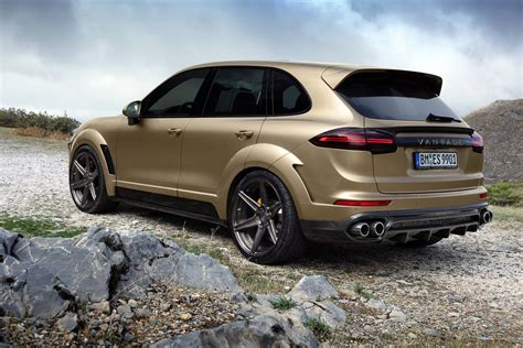 Porsche Cayenne Turbo Gets Topcar Vantage Treatment in Gold - autoevolution