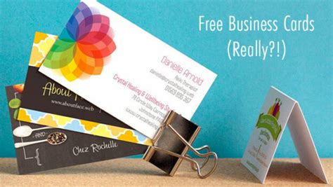 Vistaprint Free Business Cards? 500 for $9.99 Promo is Better!