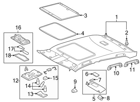 Toyota Highlander Interior Grab Bar. Rear, ivory. W/O SUNROOF ...