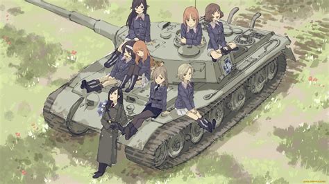 Girls Und Panzer Tank Wallpaper