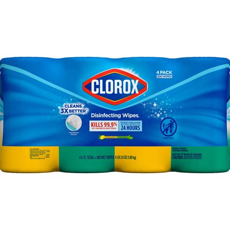 Clorox Assorted Disinfecting Wipes 4 pack - Shop All Purpose Cleaners at H-E-B