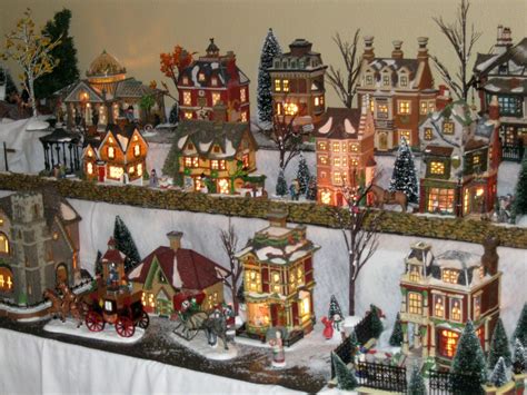 christmas village house | ... 56 Dickens houses, arranged charmingly ...