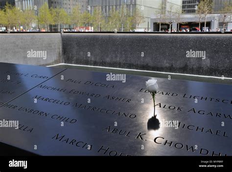 World Trade Center memorial Stock Photo - Alamy