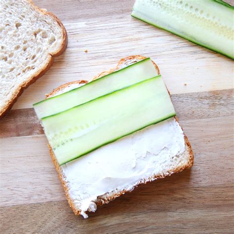 Easy 4-Ingredient Cucumber Finger Sandwich Triangles - All Purpose Veggies