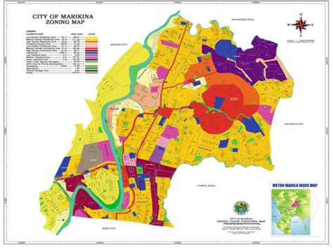 Existing Marikina City land use plan. Source Marikina City Development... | Download Scientific ...