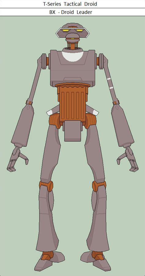 T-Series Tactical Droid BX - Droid Leader by vidopro97 on DeviantArt