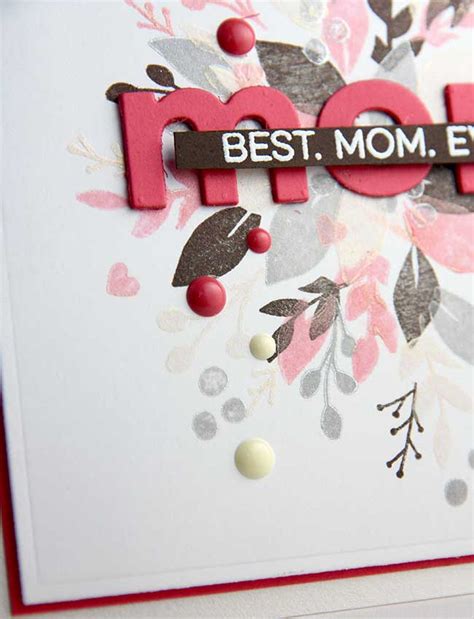 How To Create A Best Mom Ever Card + video – The Foiled Fox