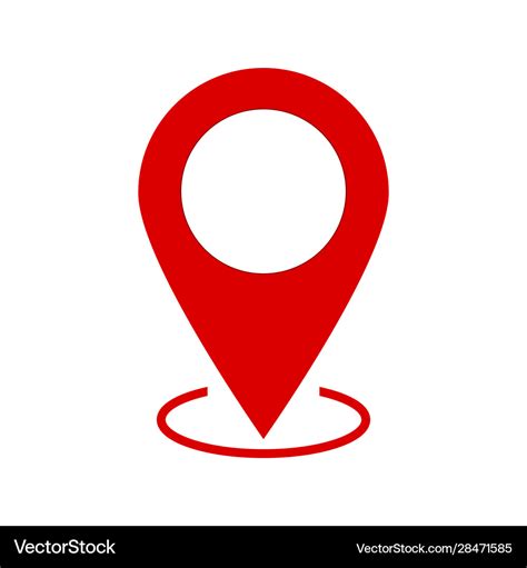 Map Marker Pin Icon Symbol Vector Black Location Icon | My XXX Hot Girl