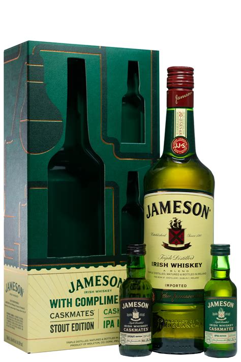 Jameson Caskmates Whisky Gift Set 75cl | VIP Bottles