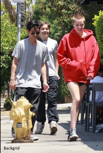 Angelina Jolie's four kids went to grab coffee in 2023 | Angelina jolie, Sweaters and jeans ...