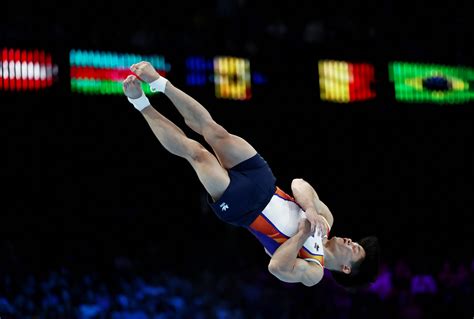 Carlos Yulo finishes fourth in floor exercise at gymnastics worlds ...