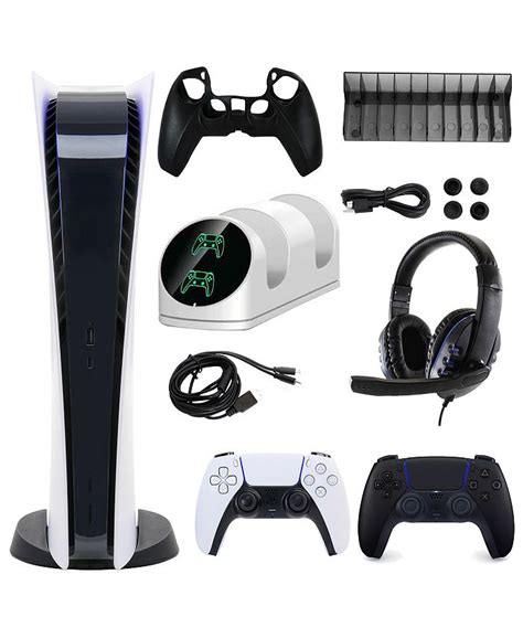 PlayStation PS5 Digital Console w/ Extra Dualsense Controller ...