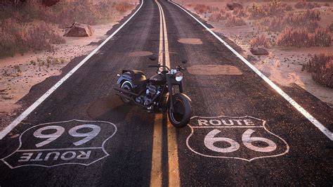 Harley Davidson Route 66 HD wallpaper | Pxfuel