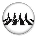 Beatles Abbey Road Crossing Badge - Badge Monkey