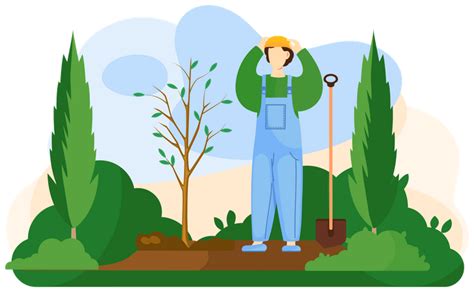 27 Digging Hole At Farm Illustrations - Free in SVG, PNG, EPS - IconScout