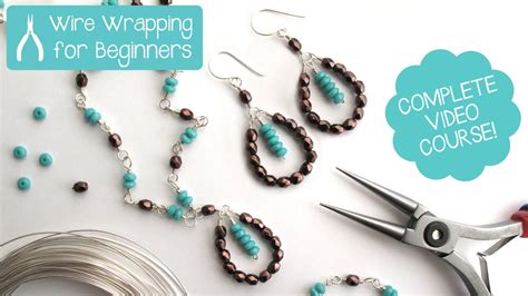 Jewelry Making: Wire Wrapping for Beginners - Class Teaser / Promo! - YouTube