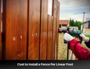 Fence Installation Cost Guide