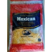 HyVee Finely Shredded Mexican, A Blend Of Monterey Jack, Cheddar, Queso Quesadilla & Asadero ...