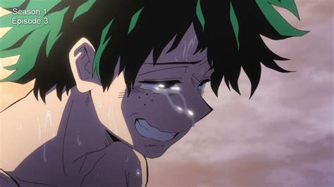 MHA - Times Deku is seen crying (Part 1) - YouTube