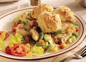 Country Chicken and Biscuits - Recipe Goldmine