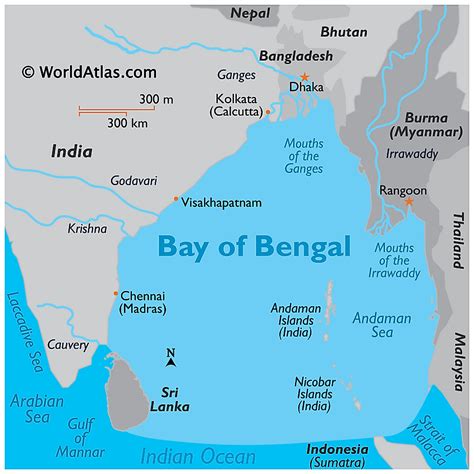 Bay Of Bengal - WorldAtlas