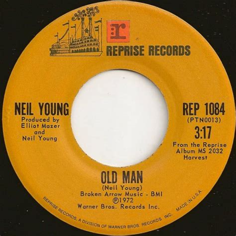 Neil Young – Old Man (1972, Vinyl) - Discogs