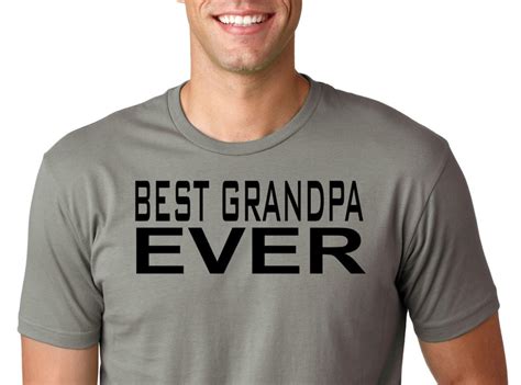 BEST GRANDPA EVER Birthday Shirt Dad Shirt Vintage - Etsy