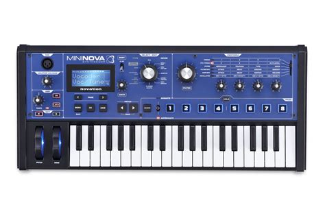 Novation MiniNova compact synthesizer with vocoder now available