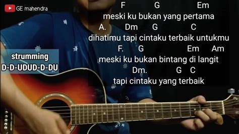 Lirik Lagu Cinta Terbaik Chord - AndrefinFoley