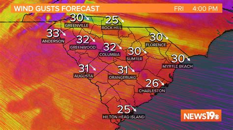 Power outages rising and temperatures falling on Friday in SC | wltx.com